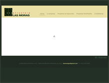 Tablet Screenshot of constructoralasmoras.com.pe